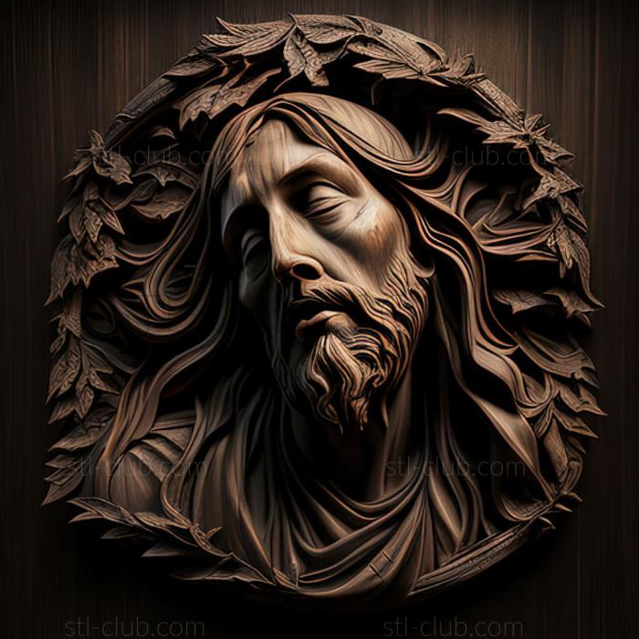 3D model st jesus (STL)